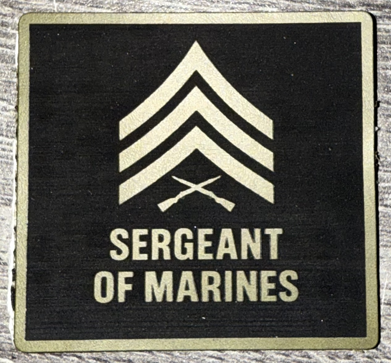 Engraved Leatherette Patch - Image 2